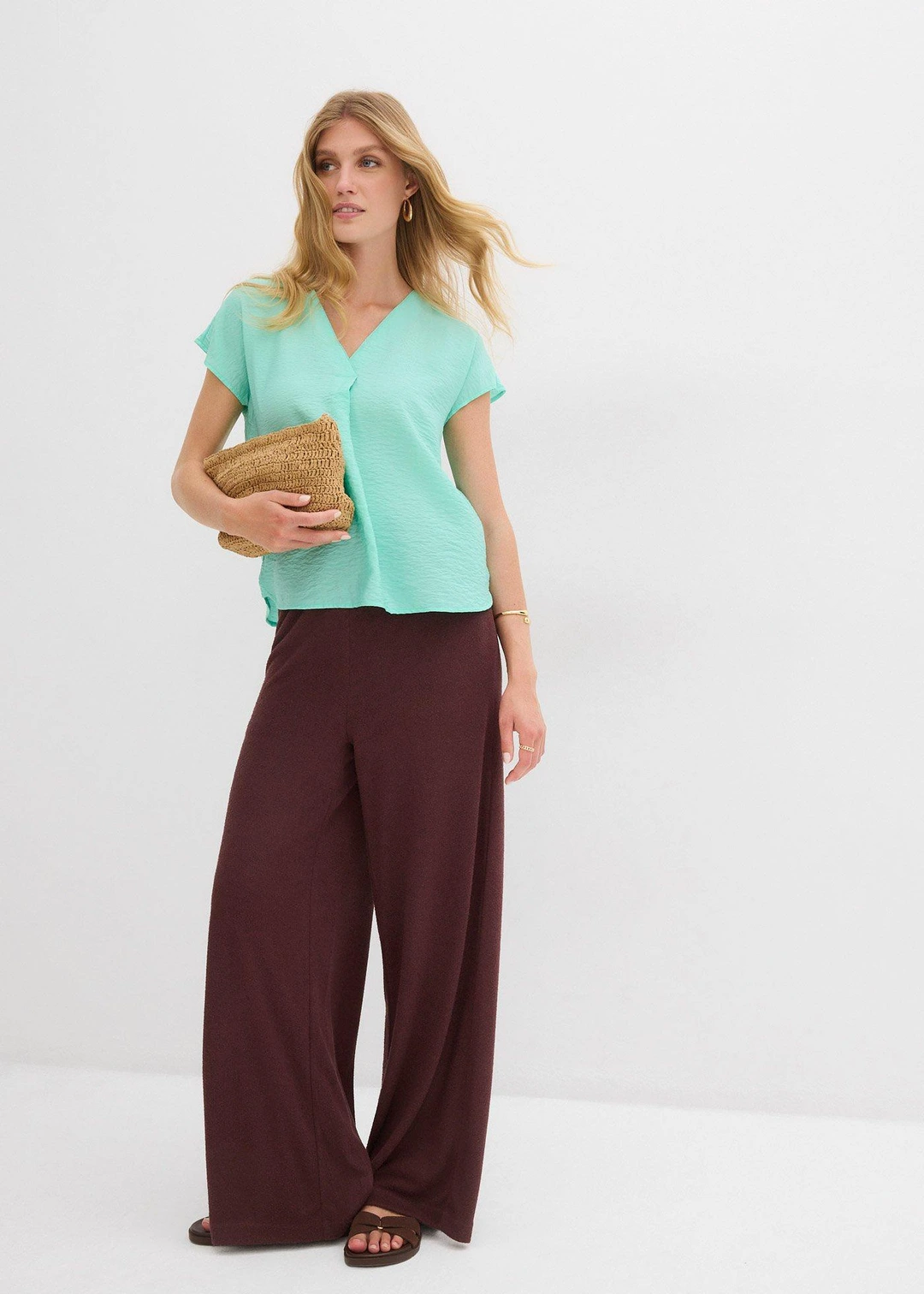 Blouse fluide en viscose mélangée - 2