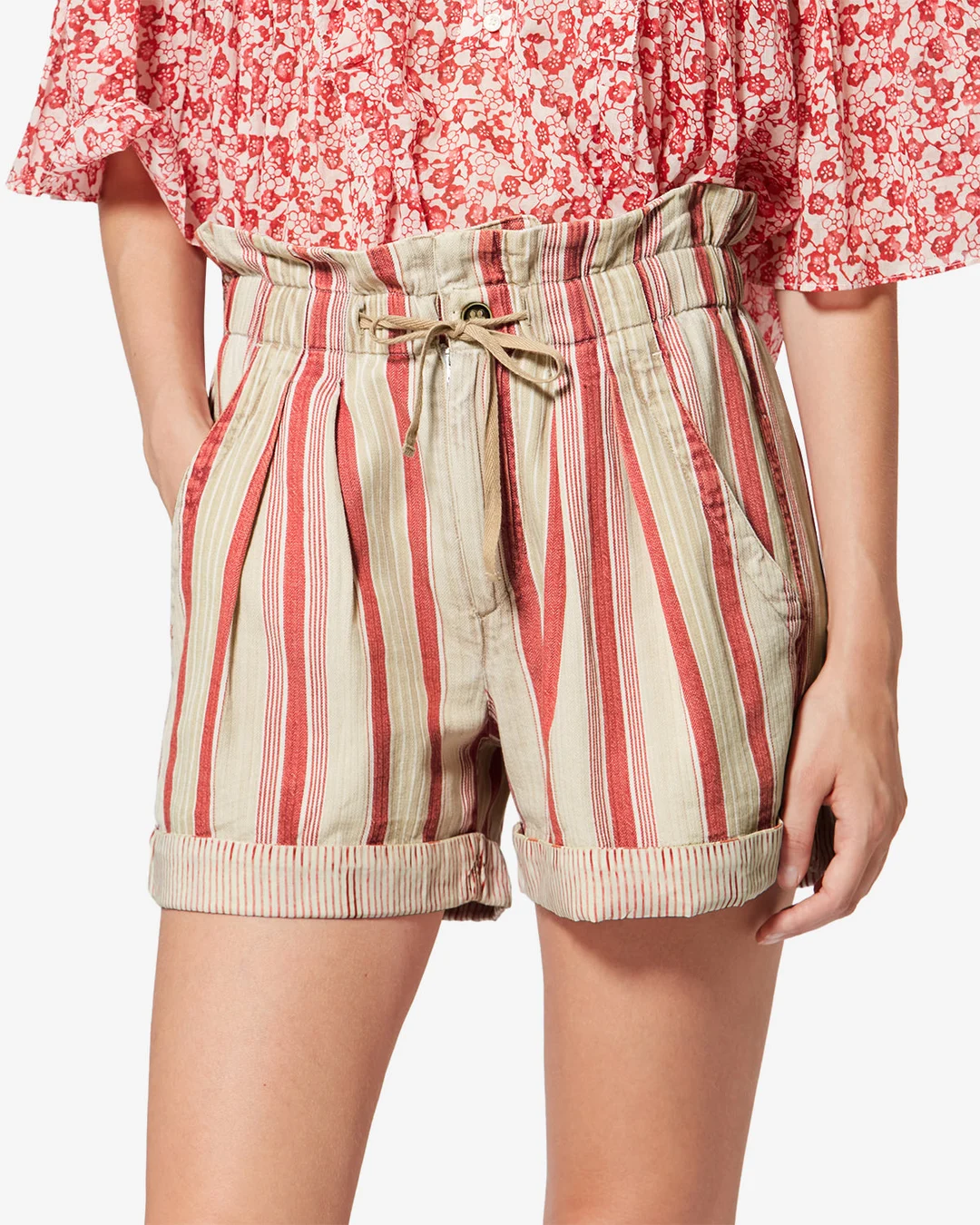 Short Nirma - Femme - Beige - Taille 42 - Marant Étoile - 5