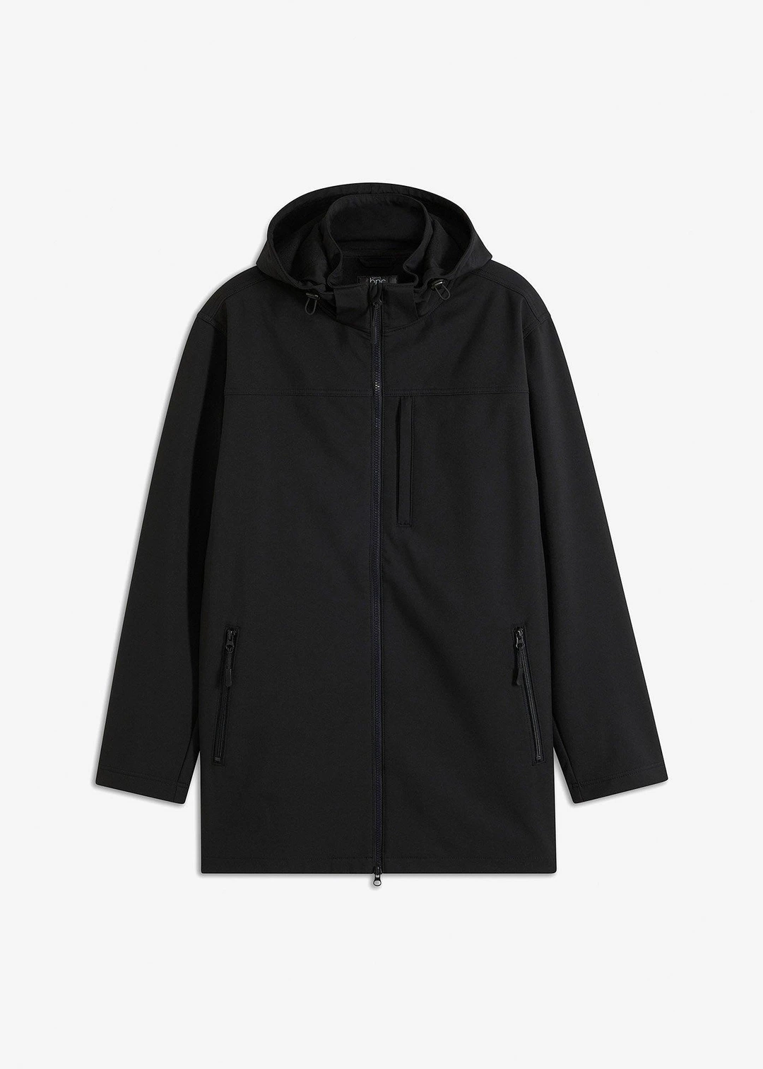 Parka softshell à capuche amovible