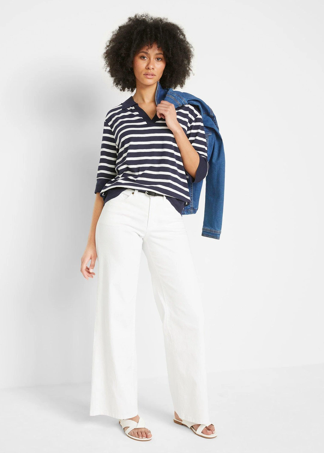 Polo en mélange coton-viscose - 2