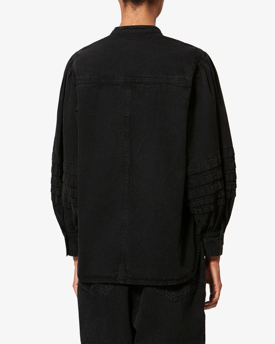 Chemise Mileda - Femme - Noir Délavé - Taille 42 - Marant Étoile - 3