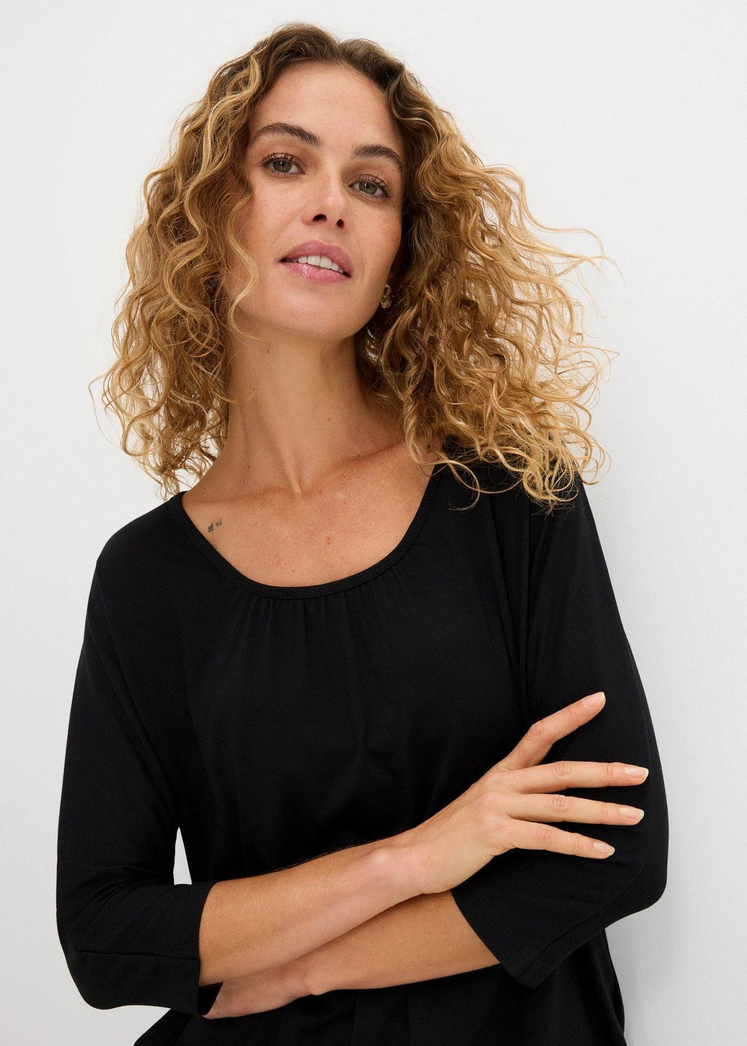 T-shirt oversize en viscose mélangée - 3