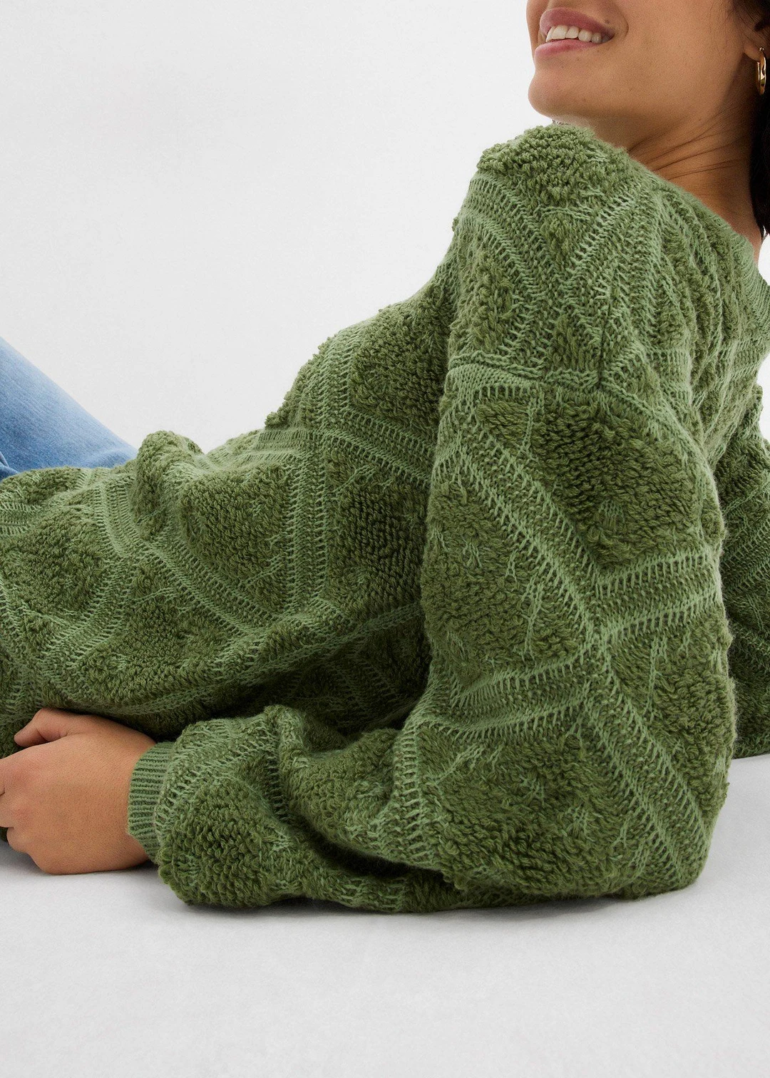 Pull en maille boxy - 3