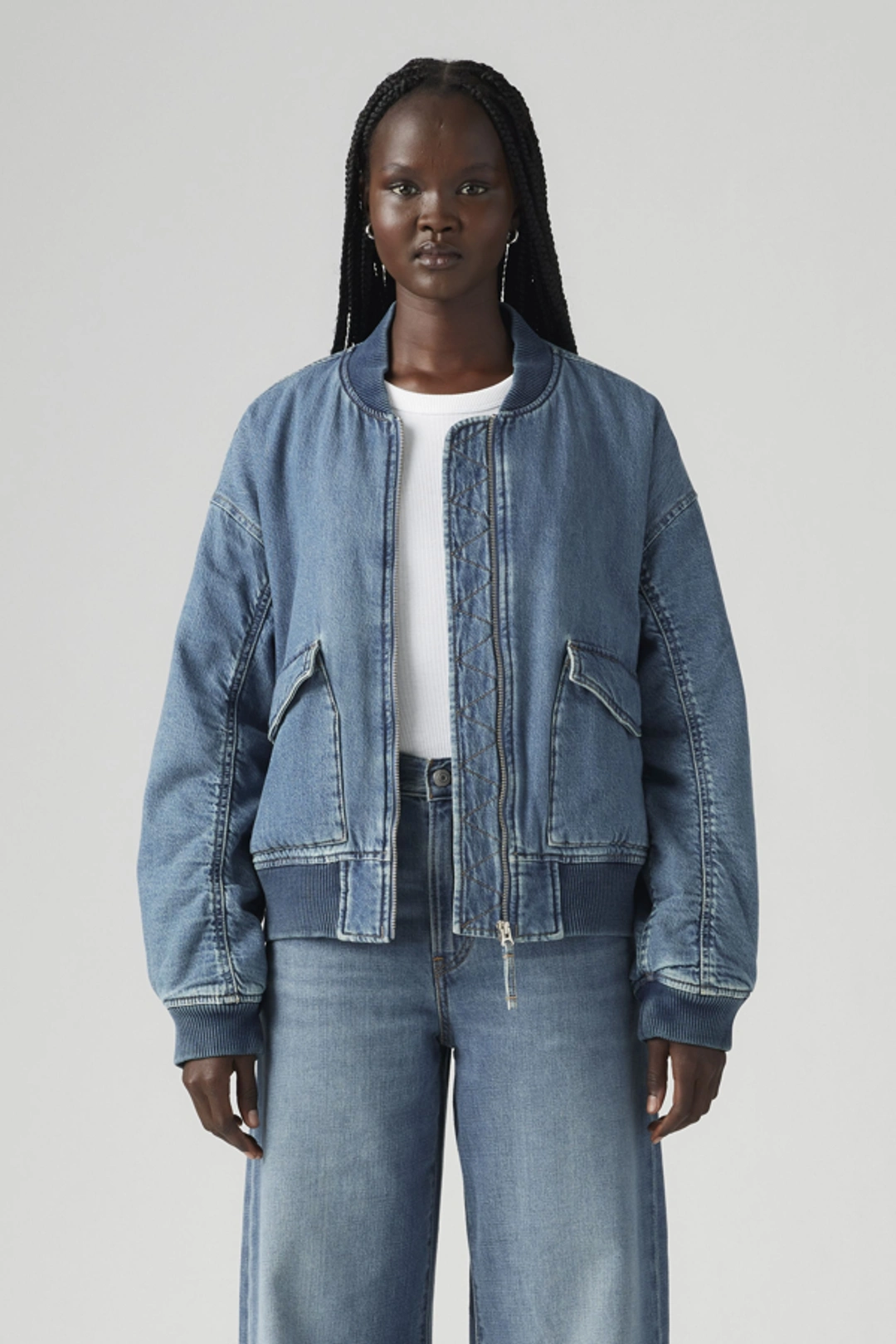 Levi's Veste Andy Tech - Femme - Vert / Deep Depths - XS - 2