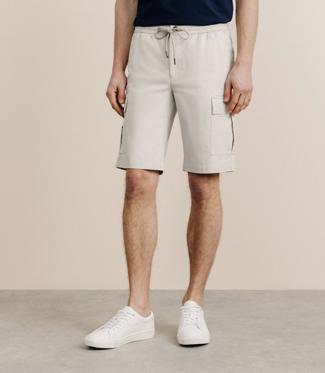 IZAC - Bermuda cargo beige