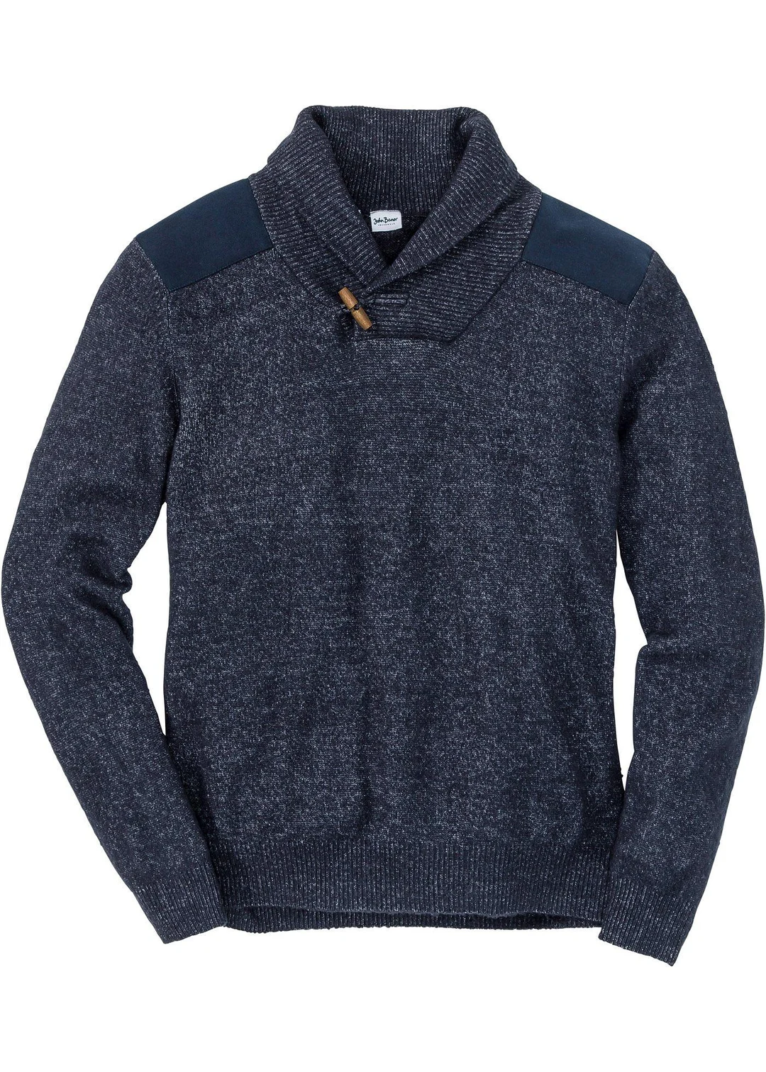 Pull en fine maille à col châle