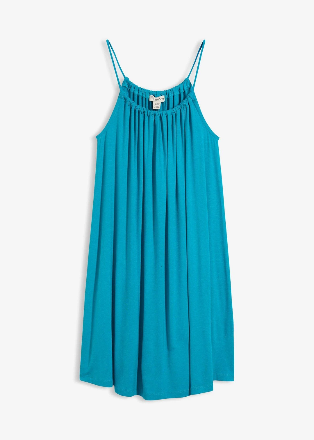Robe fluide en jersey viscose extensible