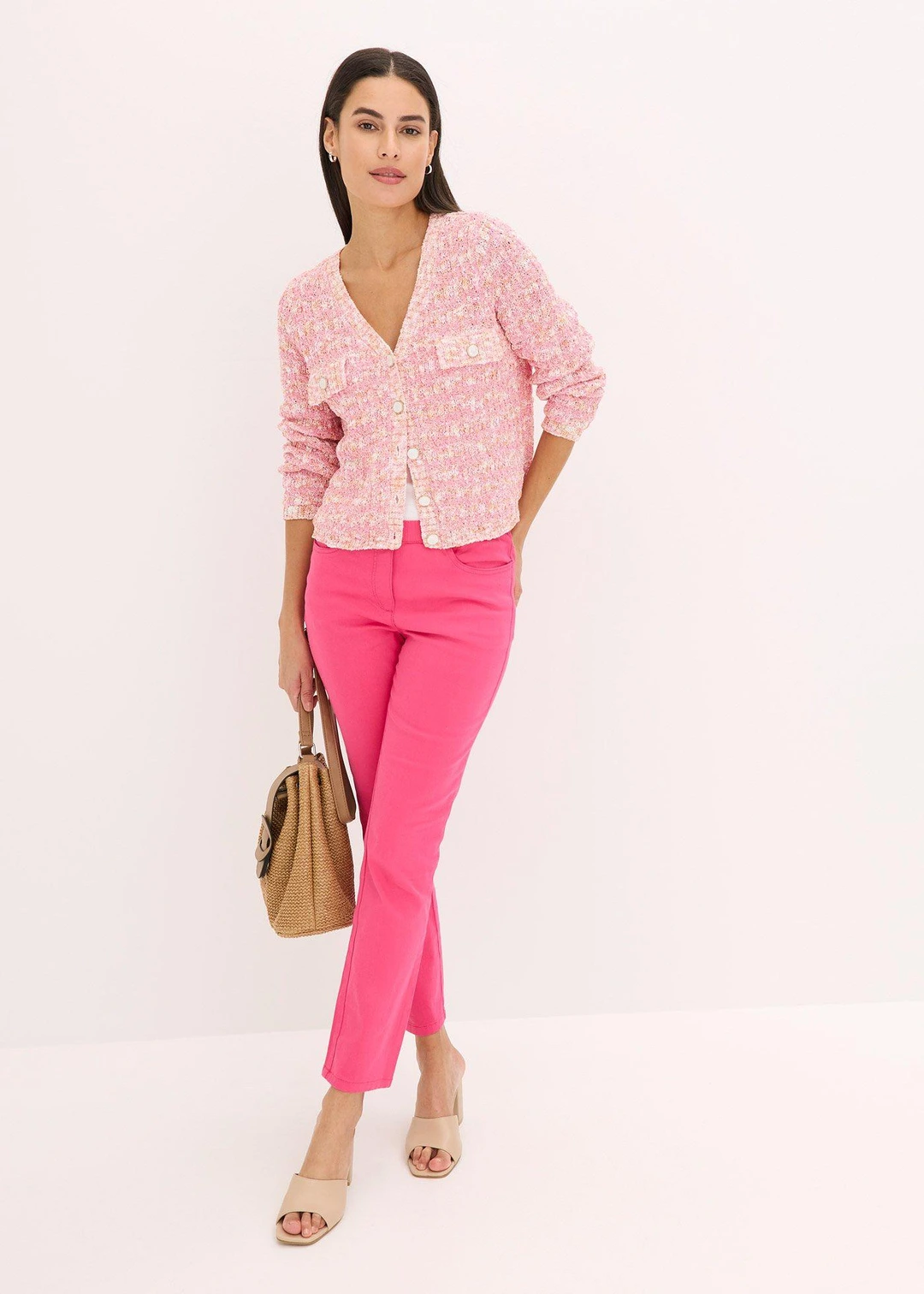 Pantalon 7/8 à taille élastiquée - 2