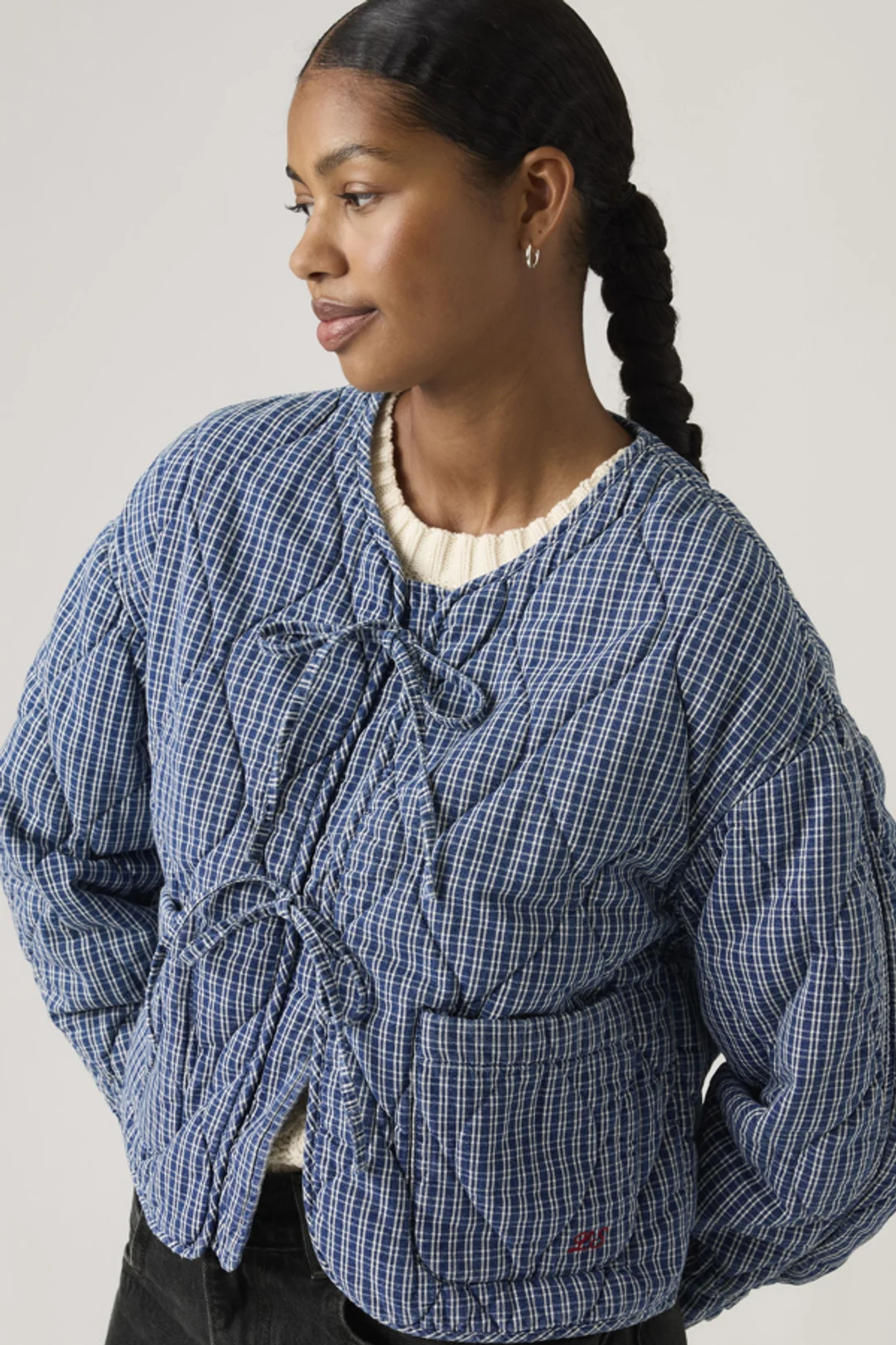 Levi's Veste Doublée Rue - Femme - Vert / Deep Depths Garment Dye - M