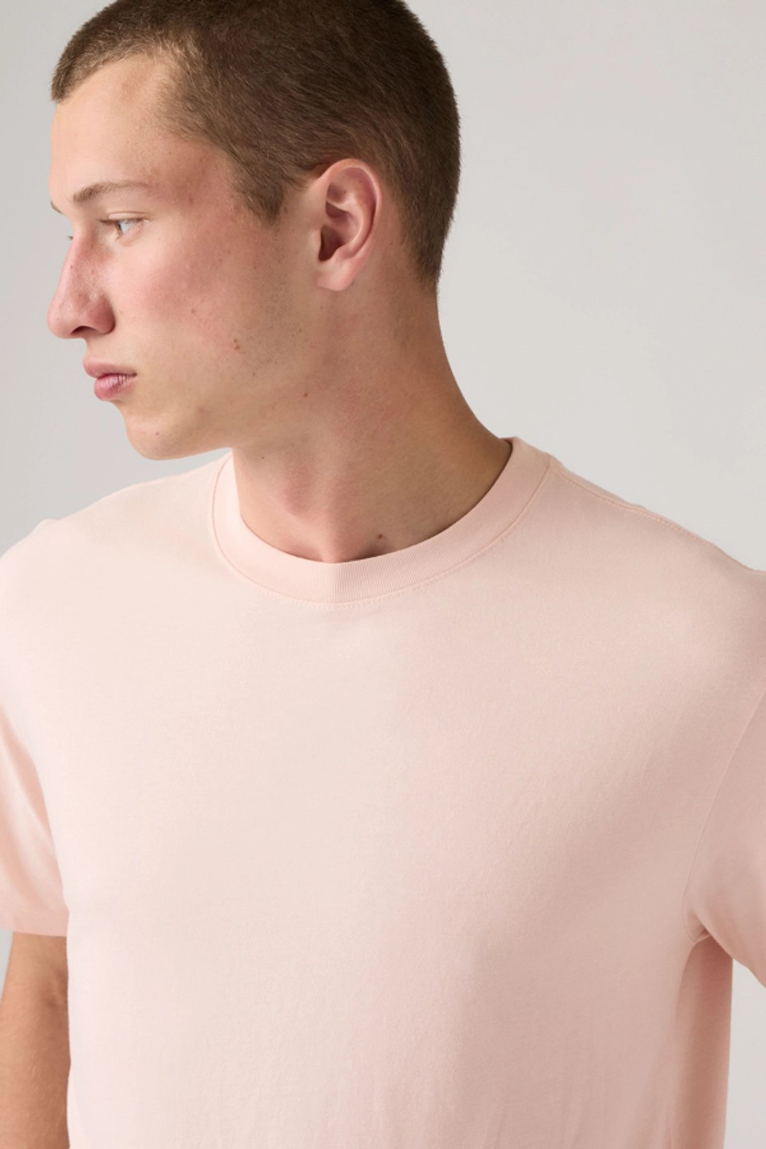 Levi's T Shirt Essentiel - Homme - Beige / Vintage Khaki - 2XL - 2