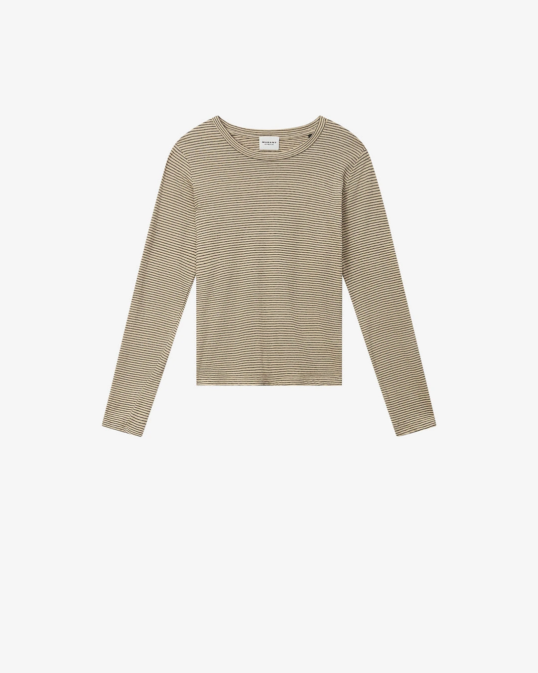 Tee Shirt Kaaron - Femme - Noir-beige - Taille L - Marant Étoile
