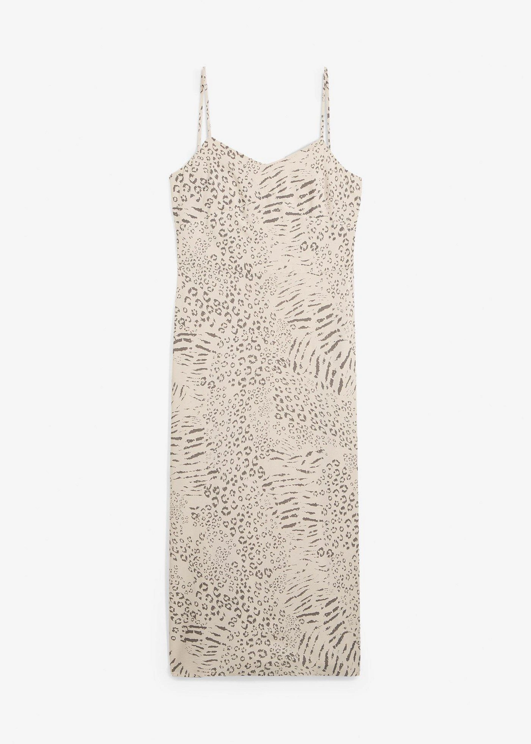Robe à bretelles en viscose fluide