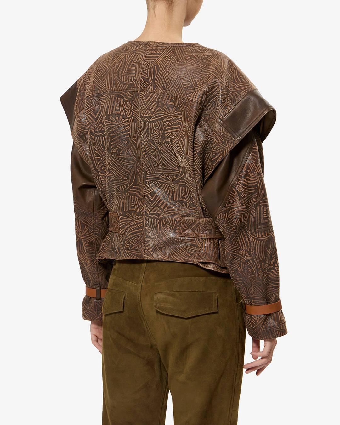 Veste Erine - Femme - Chocolat - Taille 40 - 3