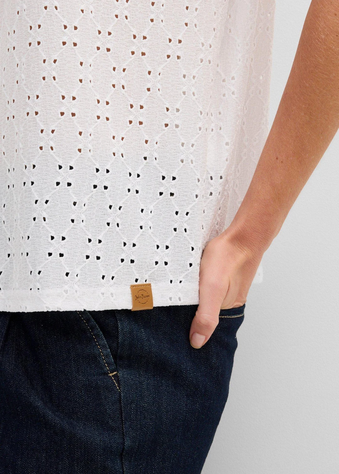 T-shirt col Henley à capuche - 3