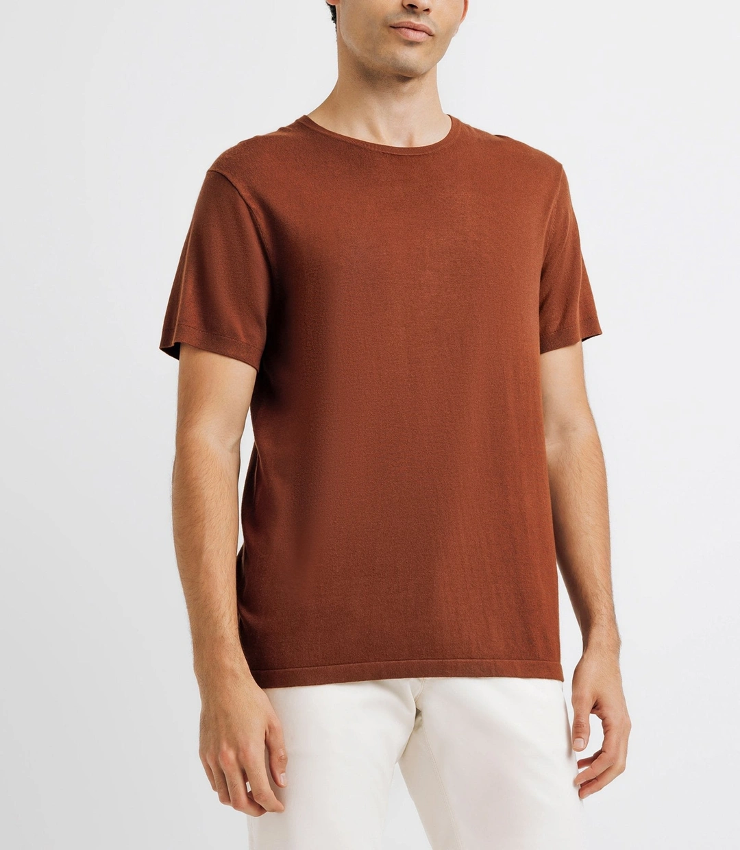 IZAC - T-shirt uni truffe