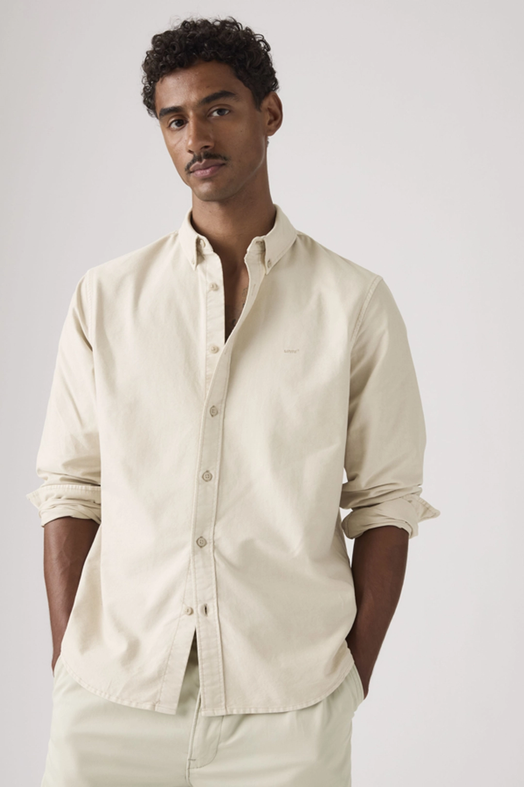 Levi's Chemise Col Boutonné Authentic - Homme - Bleu / Allure - 2XL