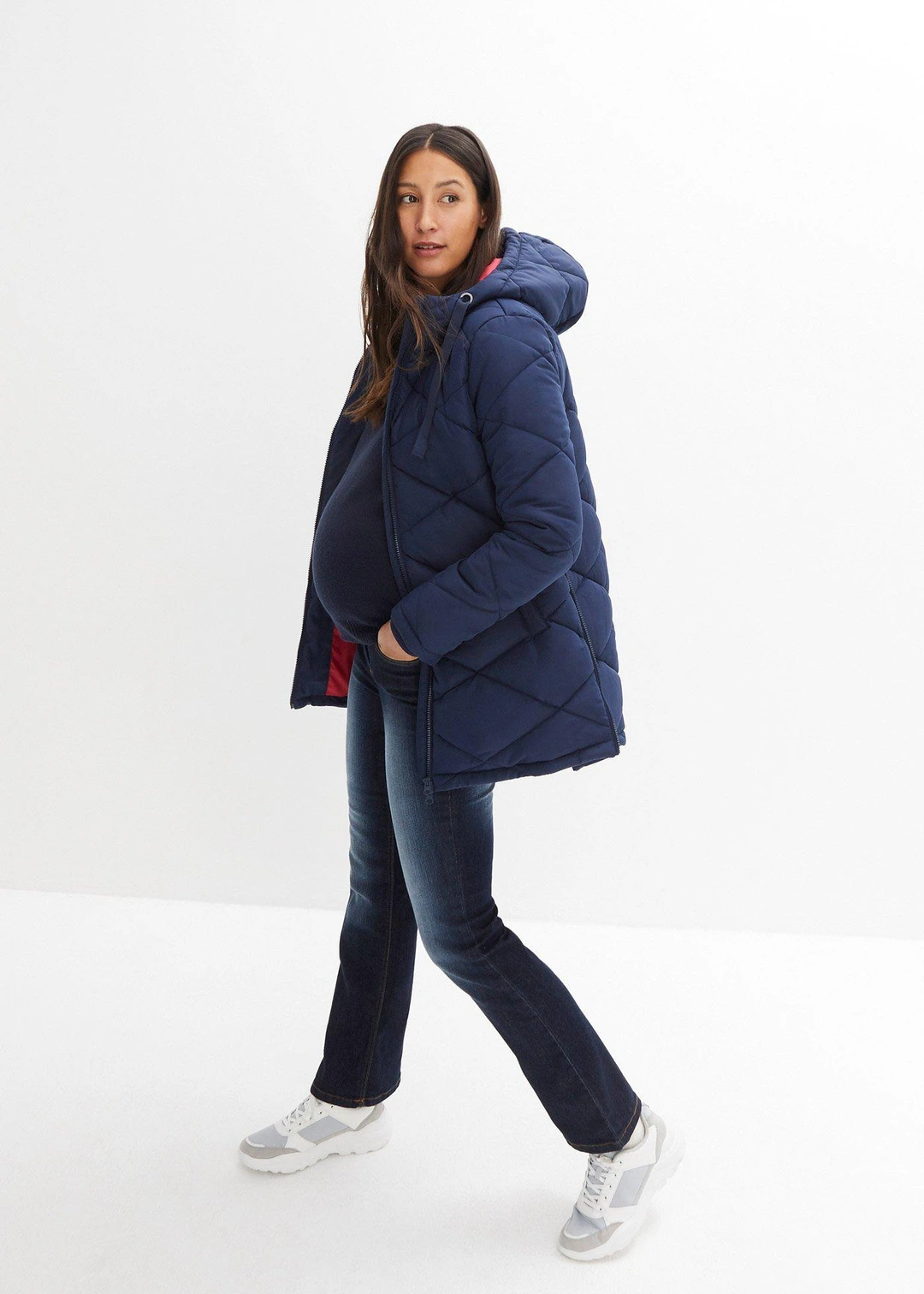 Pull col rond en maille - 2