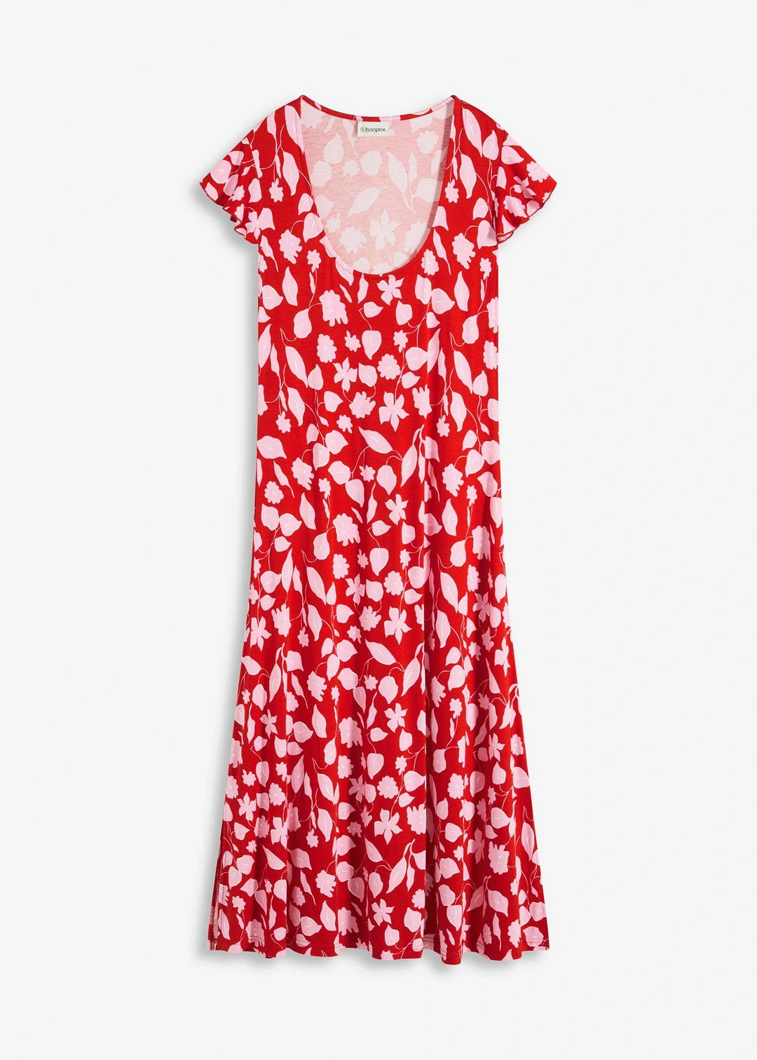 Robe imprimée en jersey viscose