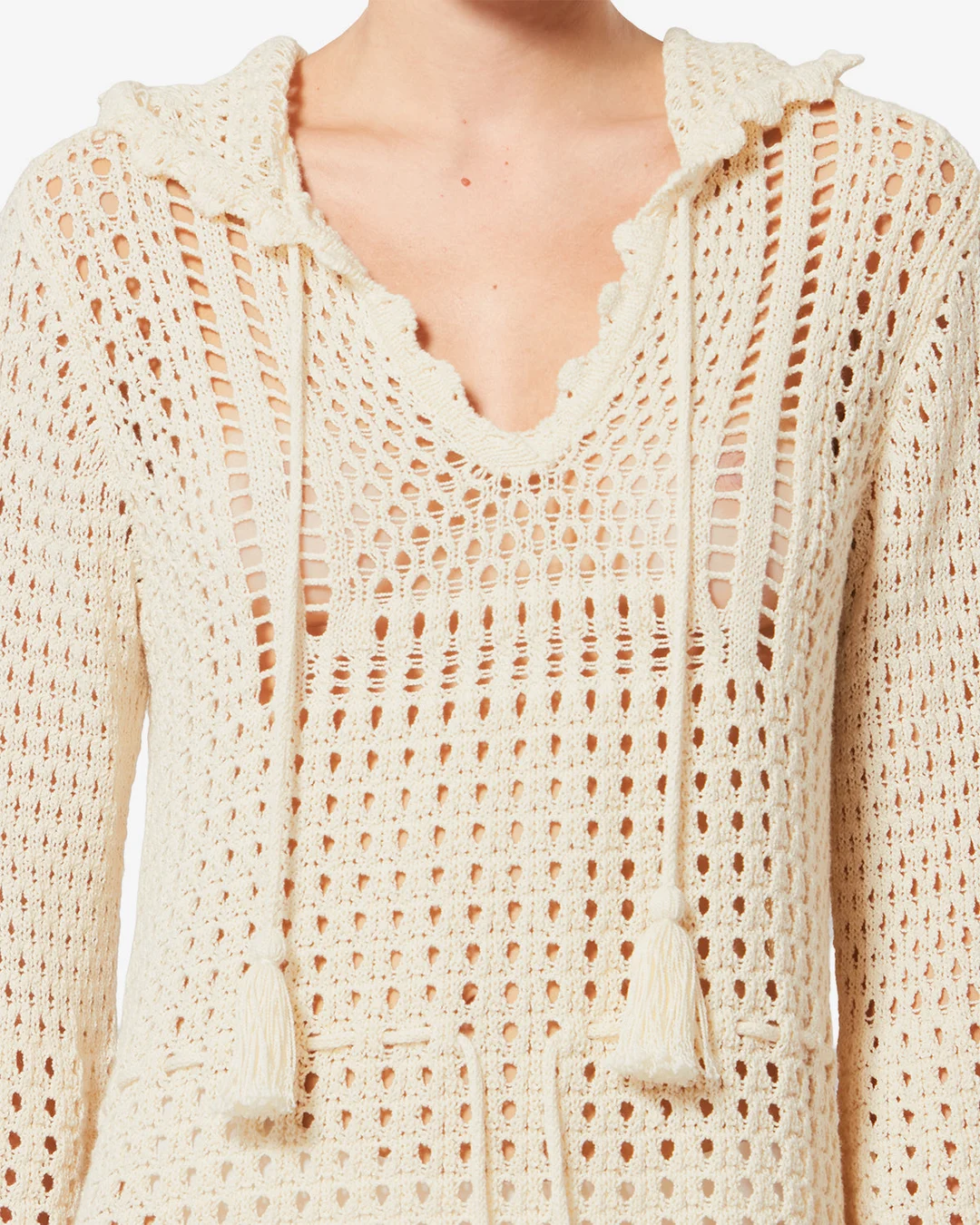 Robe Zelnie - Femme - Écru - Taille 42 - Marant Étoile - 2