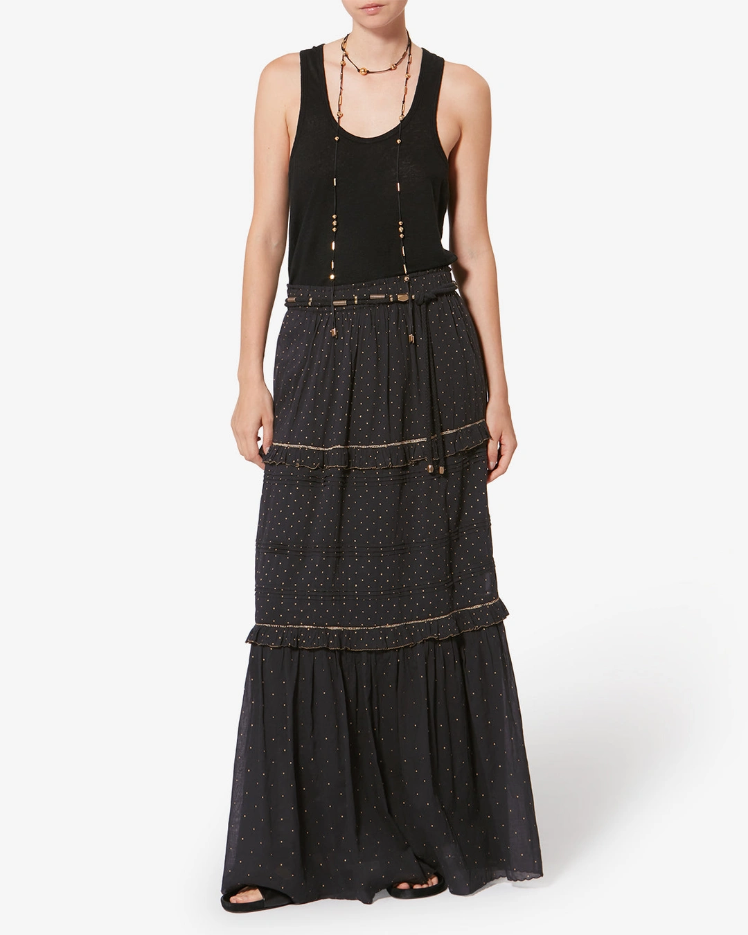 Jupe Volodia - Femme - Noir - Taille 42 - Marant Étoile - 4