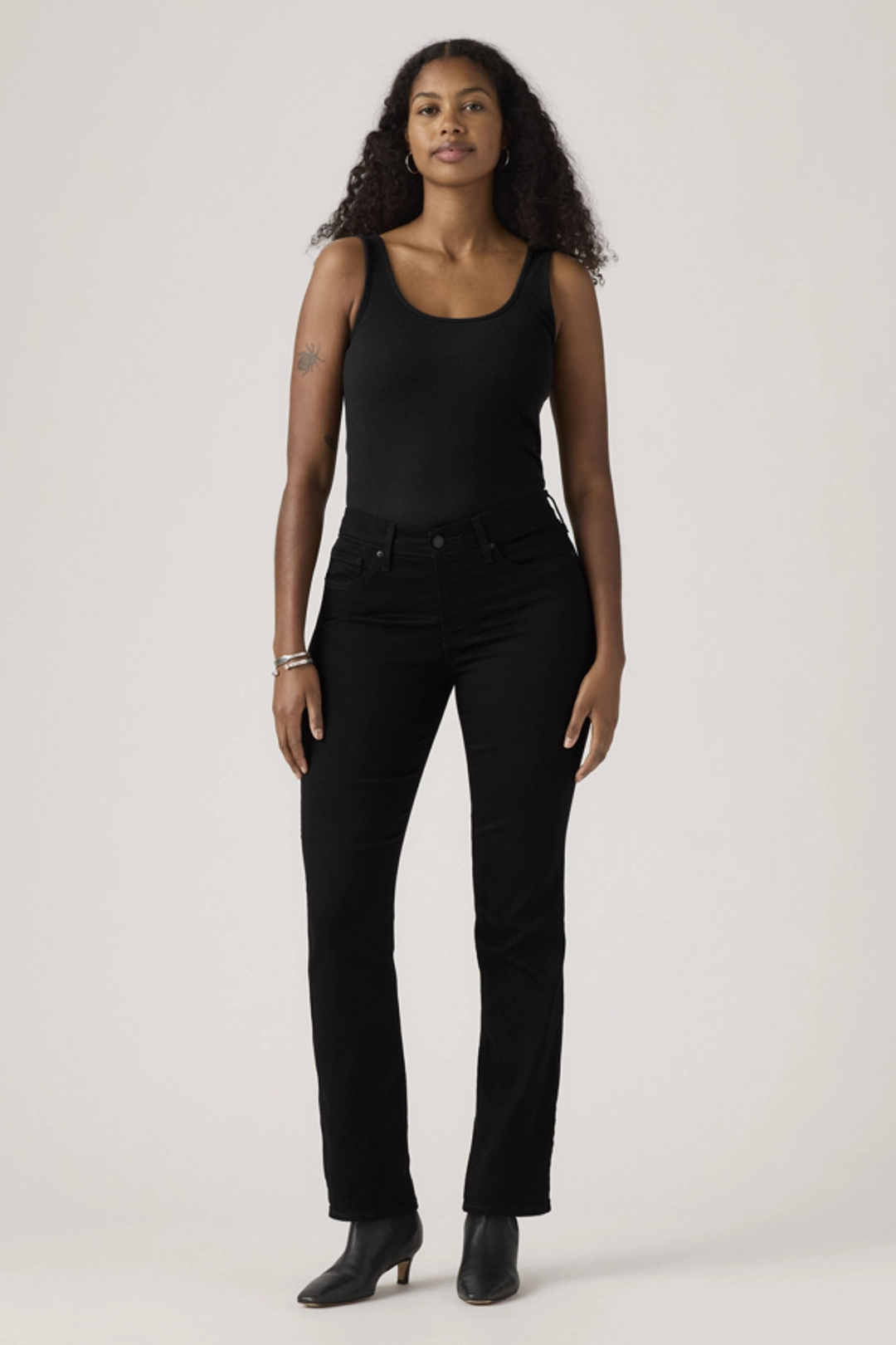 Levi's Jean 314 Galbant Straight - Femme - Bleu / Eternal Indigo Drk Tint - 33X32