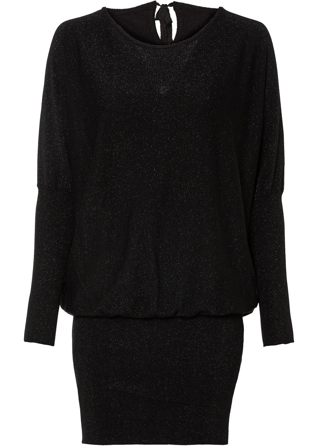 Robe fluide en maille de viscose mélangée