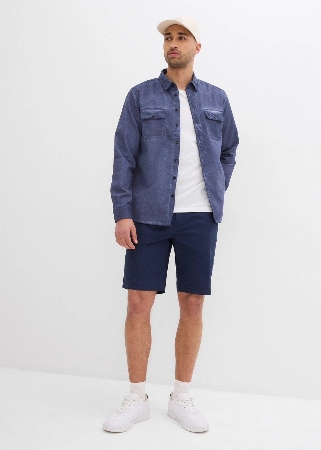 Lot de 2 bermudas chino extensibles, regular