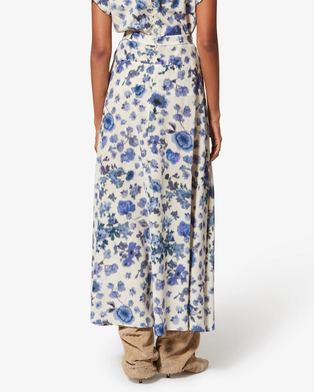 Jupe Sakura - Femme - Bleu - Taille 42 - 3