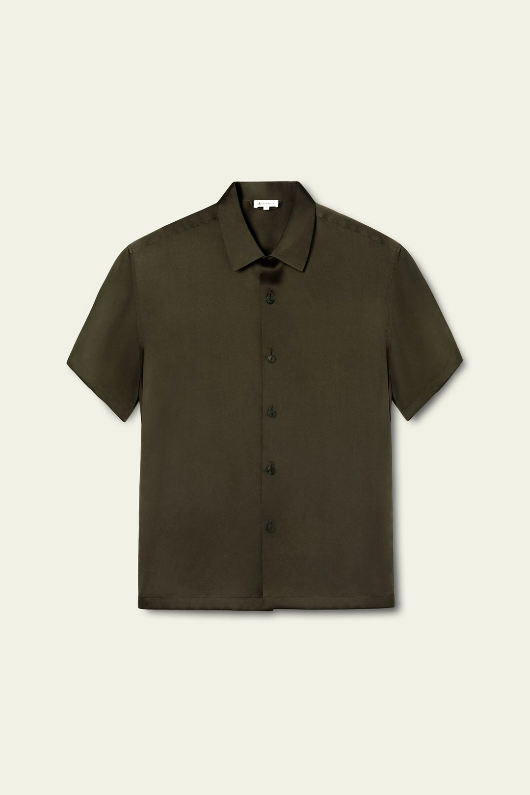 LILYSILK Blouse Soie Homme Luxe Col À Revers 100% Soie De Mûrier Modèle Classique Peut Être Essayé Bleu Minuit Xl