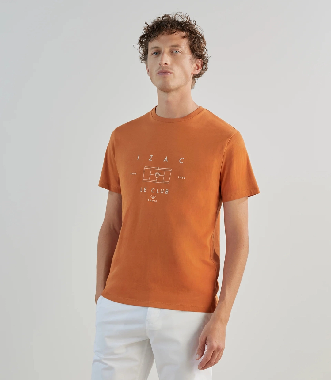 IZAC - T-shirt à manches courtes orange