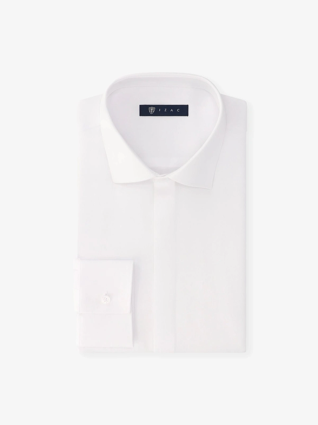 IZAC - Chemise col italien blanche