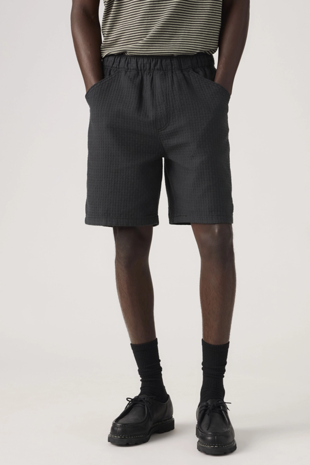 Levi's Short Taille Élastique Work - Homme - Bleu / Summer Check Short - XL - 2