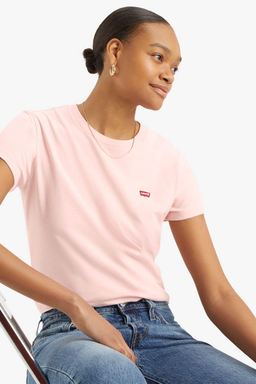 Levi's T Shirt Perfect - Femme - Rouge / Crushed Berry - 2XS