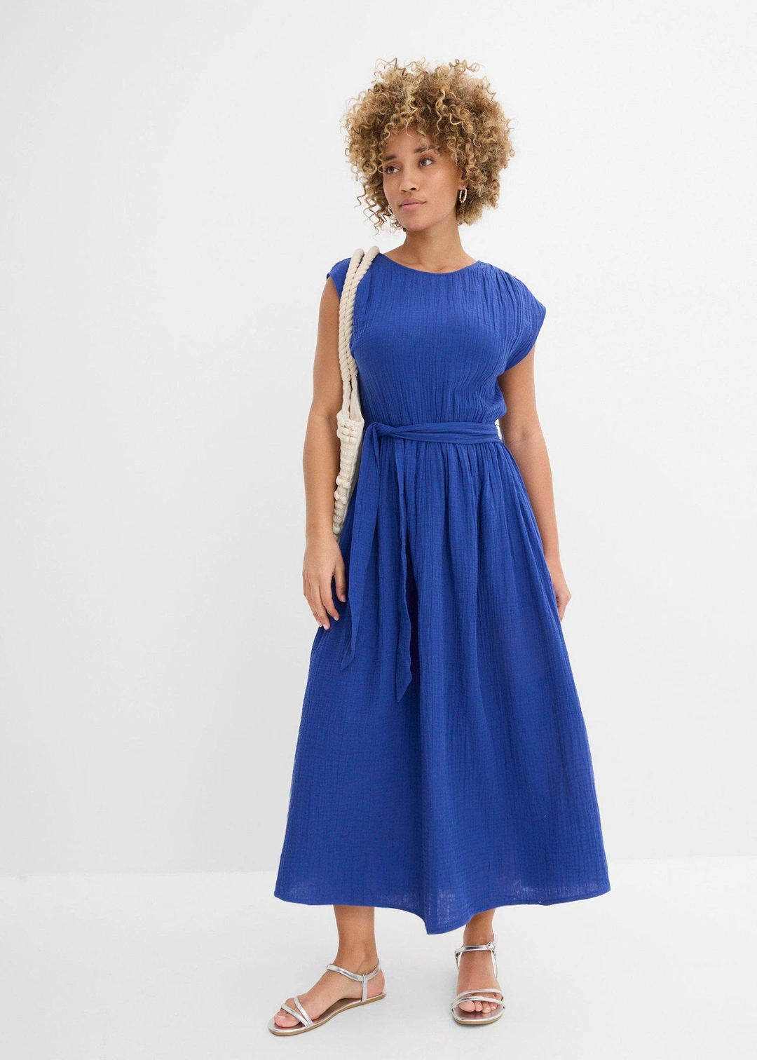Robe midi 100% coton - 2