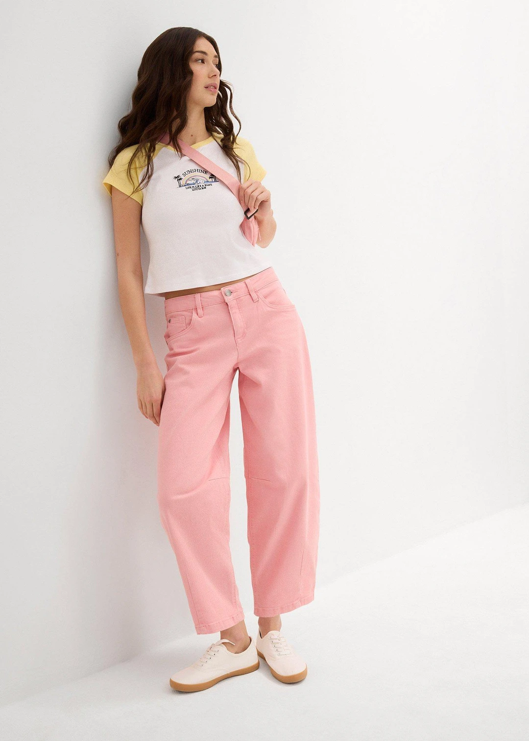 Pantalon en twill de coton extensible - 2