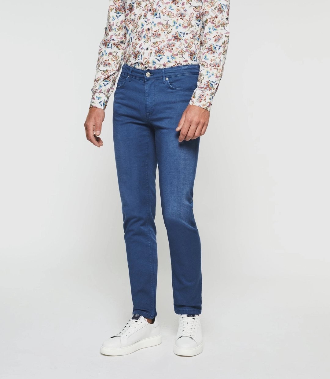 IZAC - Jean slim bleu ''Tenace''