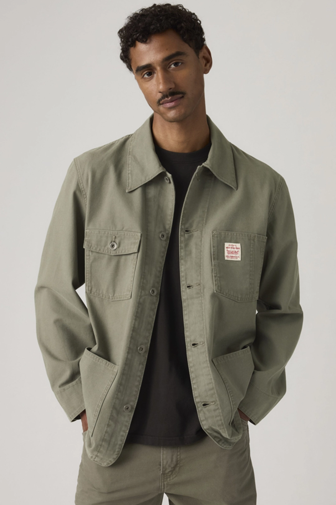 Levi's Veste Chore Berkley - Homme - Bleu / Mornin Classical T - XS