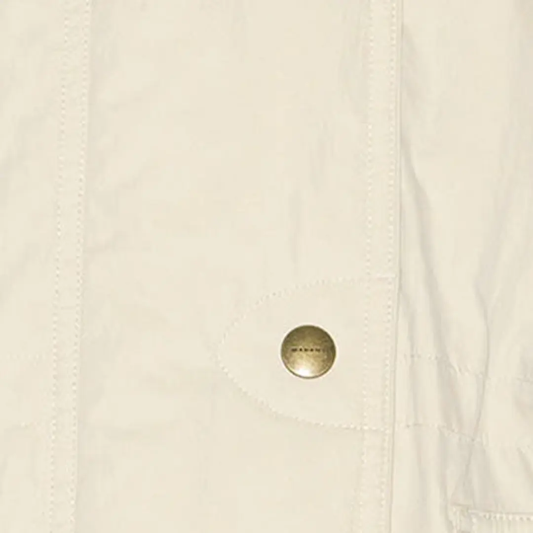 Manteau Damone - Femme - Écru - Taille 42 - Marant Étoile - 6