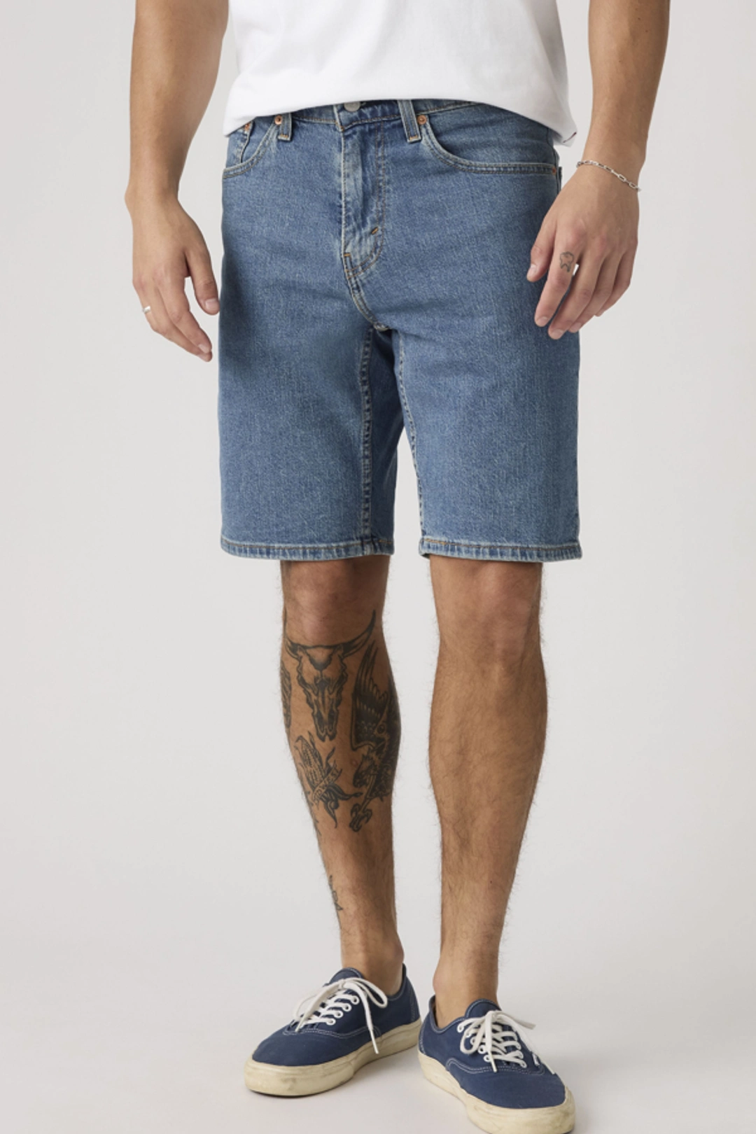 Levi's Short 445 Athletic - Homme - Medium Wash / Hermes Swift Short - 36 - 2