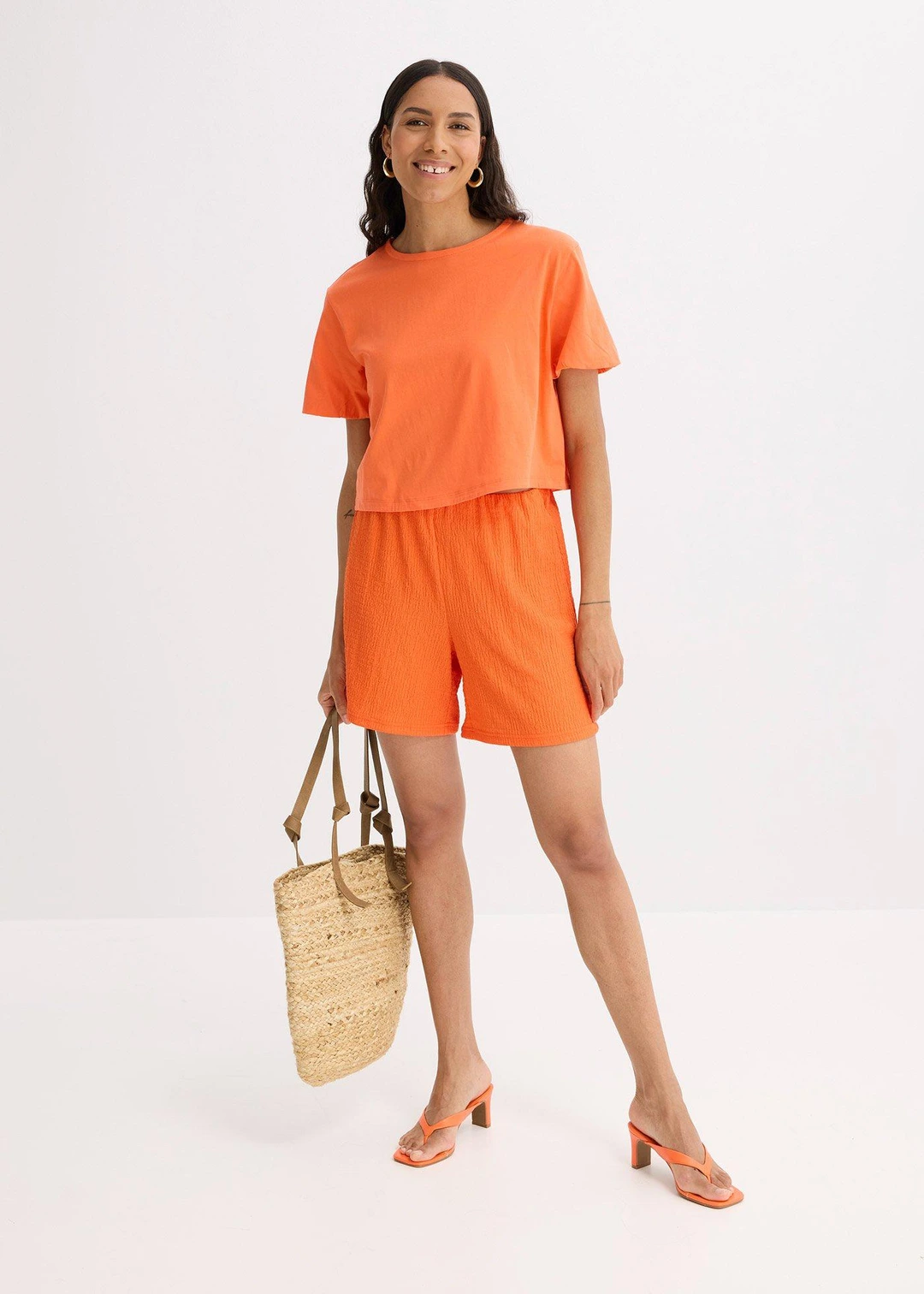 Short en léger jersey crêpe - 2