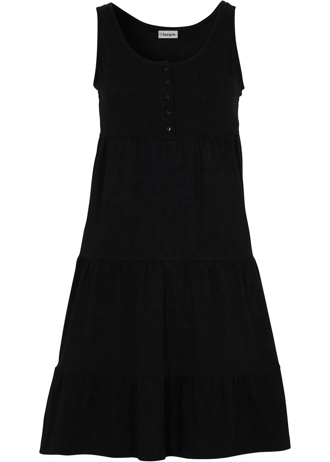 Robe courte en jersey coton
