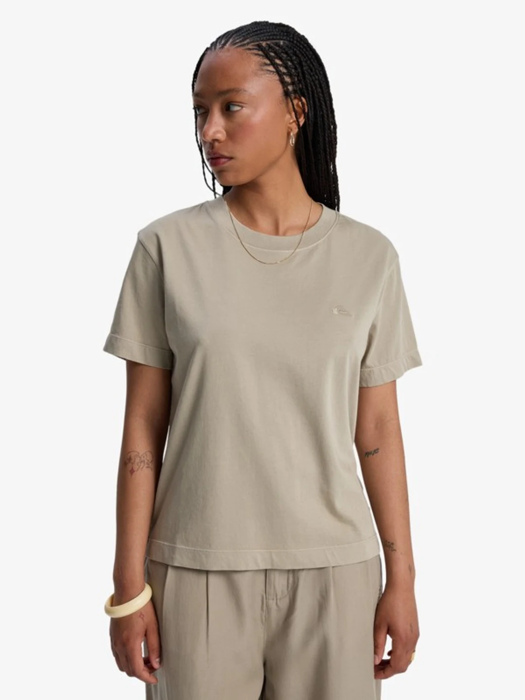 Essential - T-Shirt à manches courtes pour Femme Violet