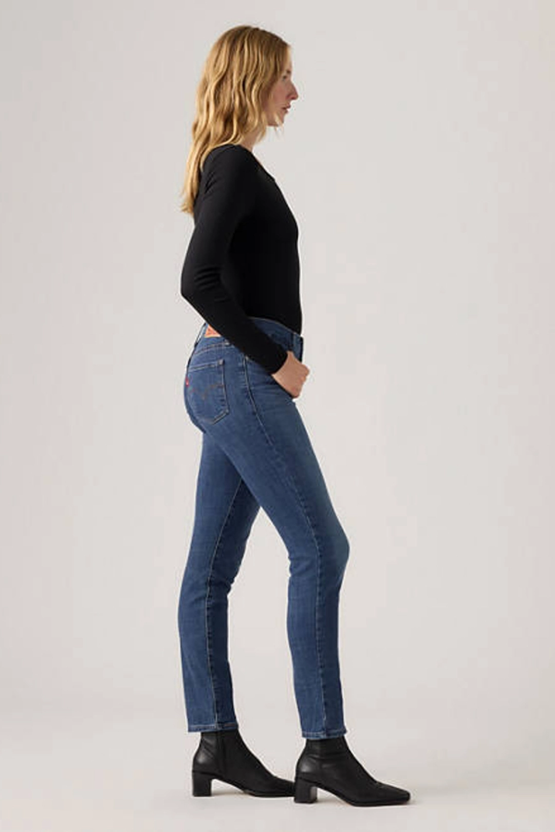 Levi's Jean Slim Shapping 312 - Femme - Bleu / Darkest Sky - 33X32 - 2