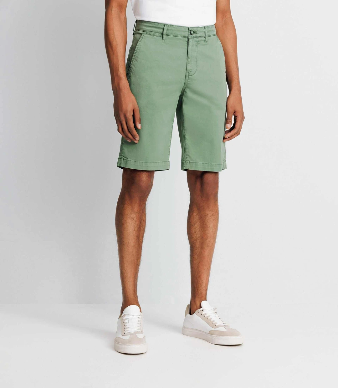 IZAC - Bermuda stretch vert