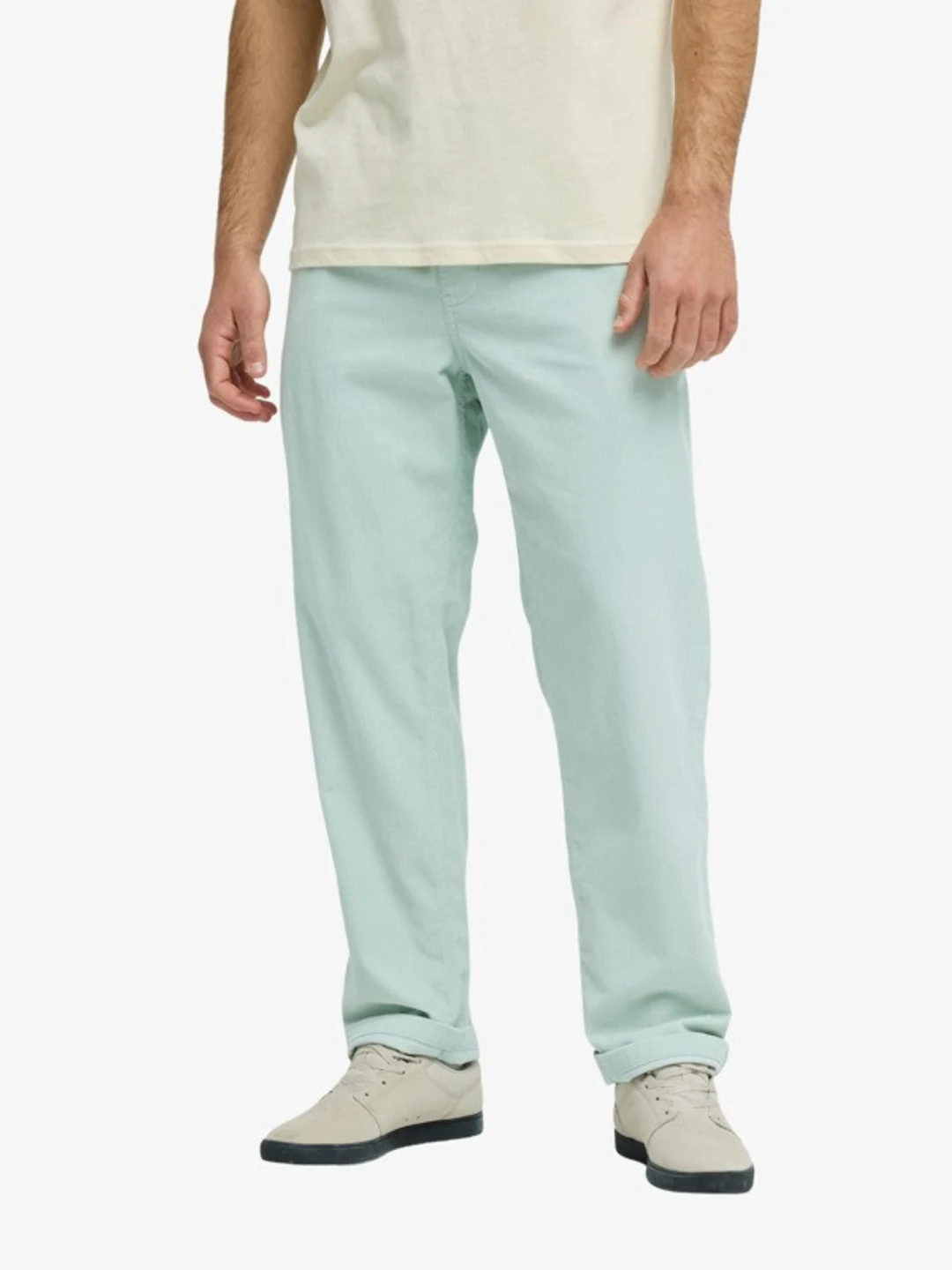 Taxer Regular Cord - Pantalon velours côtelé pour Homme Noir