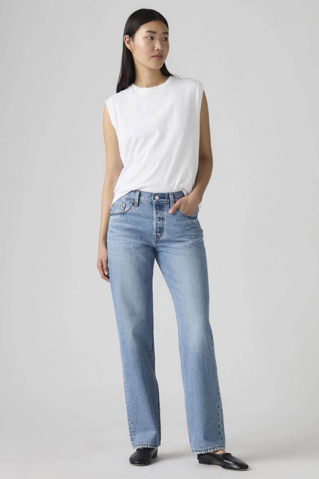 Levi's Jean 501 '90s - Femme - Bleu / Western Crystal - 31X30
