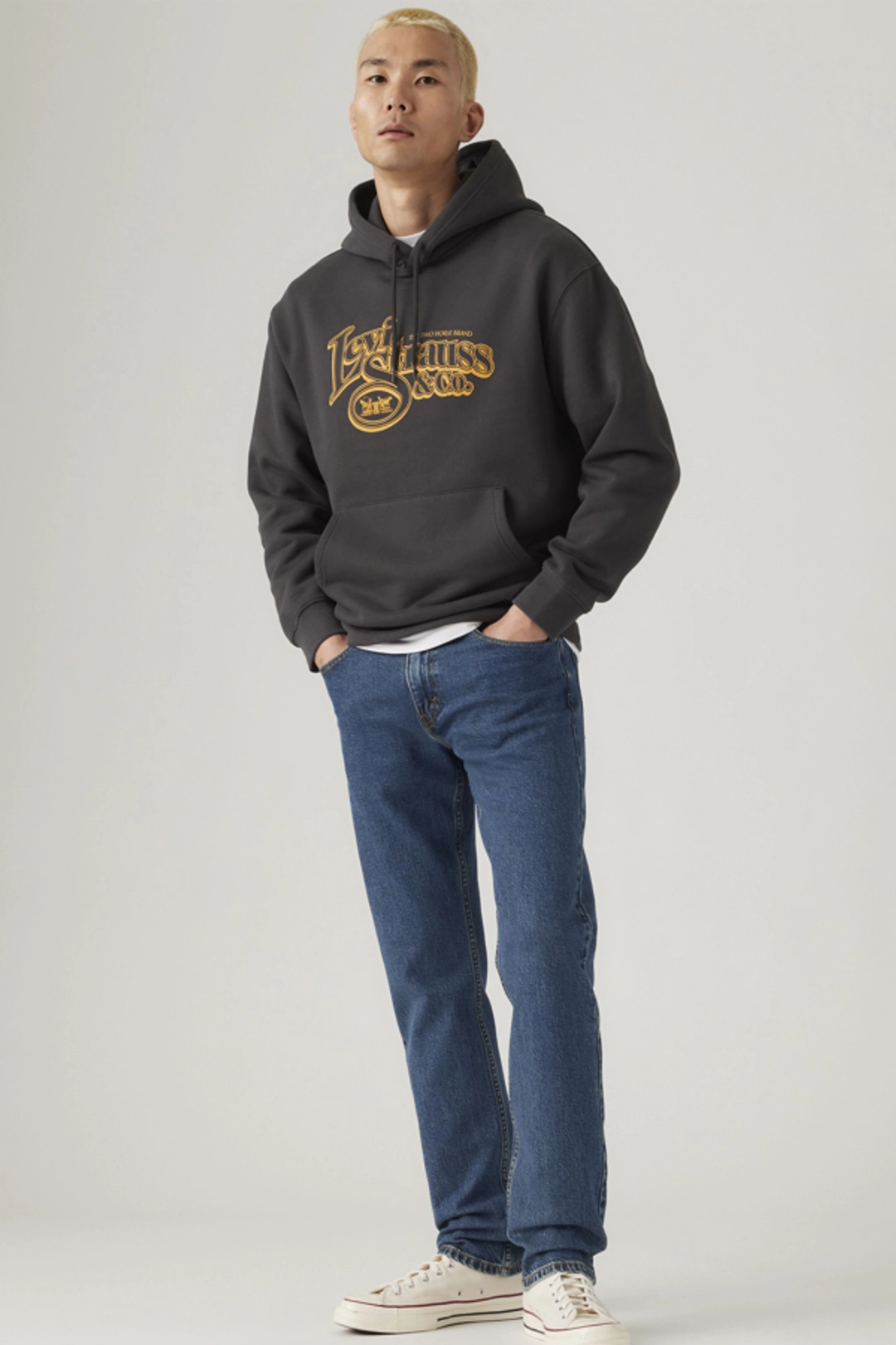 Levi's Jean 502 Taper - Homme - Bleu / Rainy Afternoon - 38X32