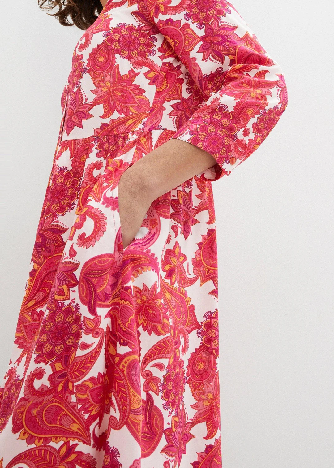 Robe-chemise en viscose fluide - 3