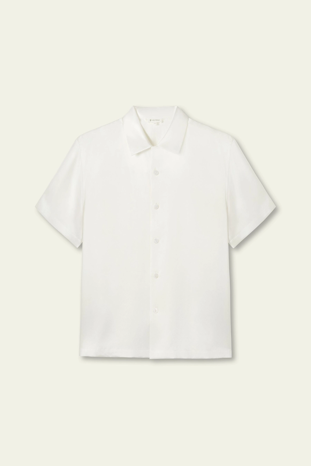 LILYSILK Blouse Soie Homme Luxe Col À Revers 100% Soie De Mûrier Modèle Classique Peut Être Essayé Bleu Minuit Xl