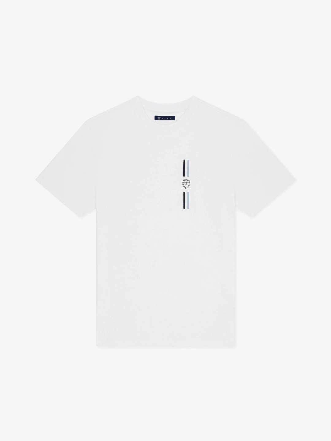 IZAC - T-shirt avec print blanc